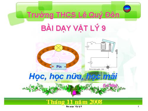 Bài 22. Tác dụng từ của dòng điện - Từ trường