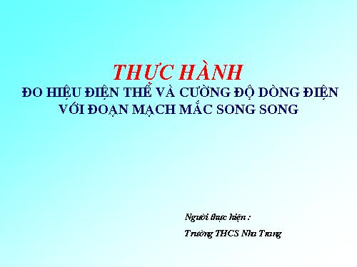 bài thi thiết bị