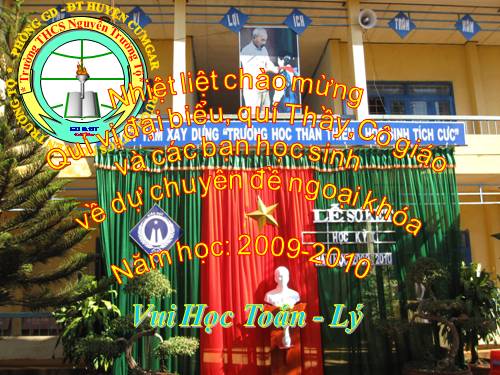 chuyên đề vui học toán - lí(CM 30/04)