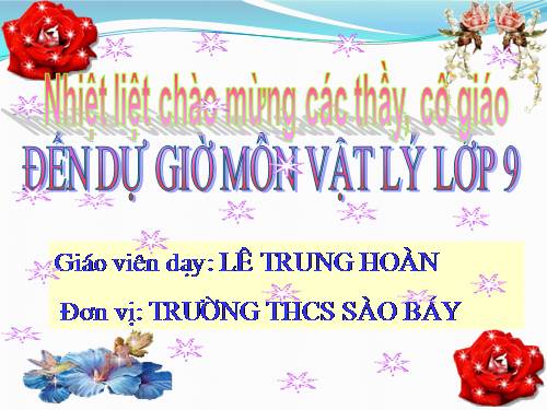 Bài 59. Năng lượng và sự chuyển hoá năng lượng