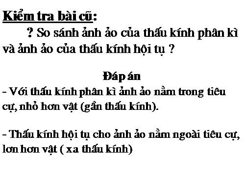 Bài 49. Mắt cận và mắt lão