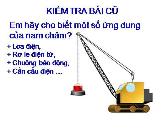 Bài 26. Ứng dụng của nam châm