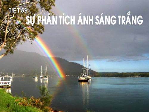 Bài 53. Sự phân tích ánh sáng trắng