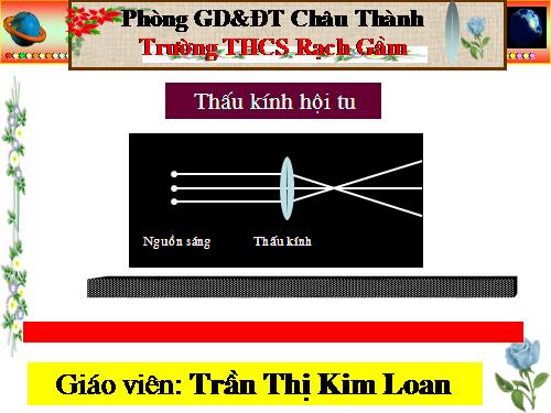 Bài 42. Thấu kính hội tụ