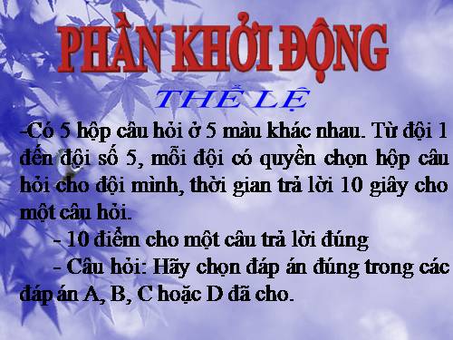 Ngoại khóa Mừng Đảng Mừng xuân