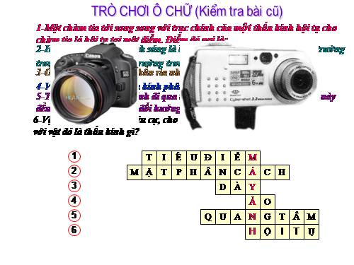 Sự tạo ảnh trênphim trong máy ảnh( hay).ppt