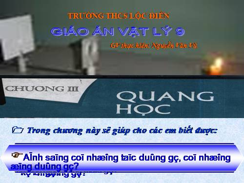 Bài 40. Hiện tượng khúc xạ ánh sáng