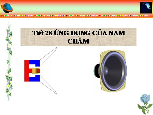 Bài 26. Ứng dụng của nam châm