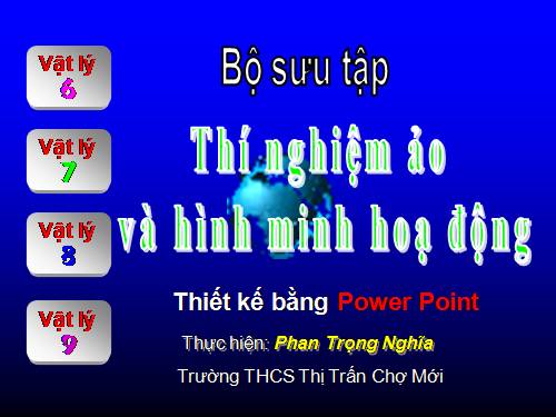 Thí nghiệm ảo powerpoint