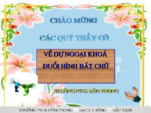 Ngoai khoa duoi hinh bat chu