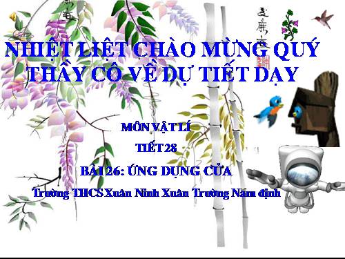 Bài 26. Ứng dụng của nam châm