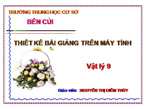 Bài 22. Tác dụng từ của dòng điện - Từ trường