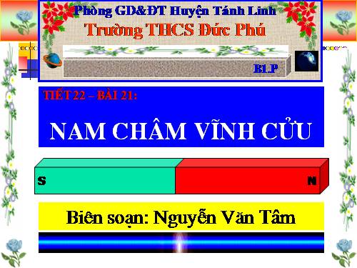 Bài 21. Nam châm vĩnh cửu