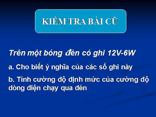 Bài 13. Điện năng - Công của dòng điện