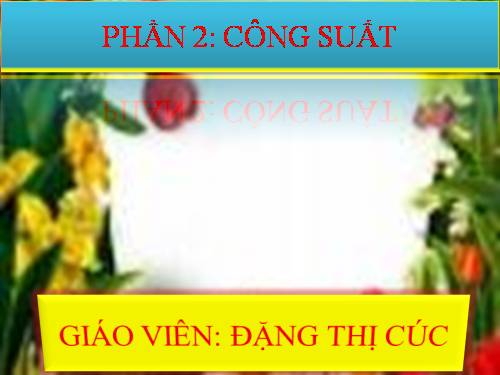 Bài 12. Công suất điện