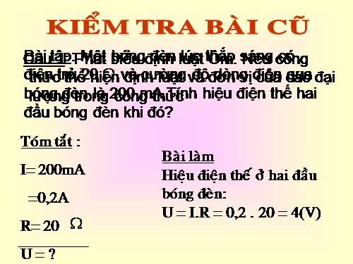 Bài 4. Đoạn mạch nối tiếp