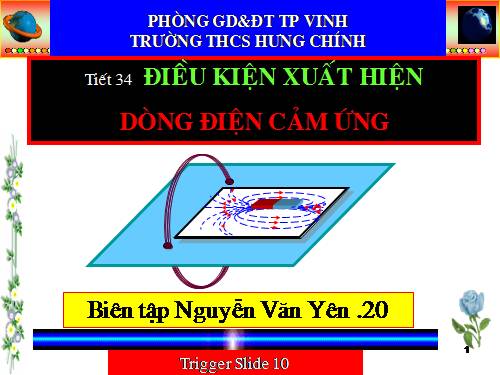 Bài 32. Điều kiện xuất hiện dòng điện cảm ứng