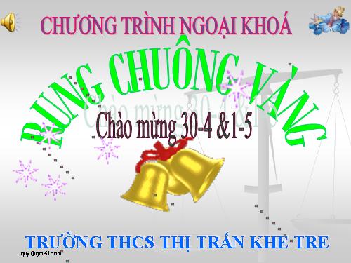 RUNG CHUONG VANG TUYET VƠI