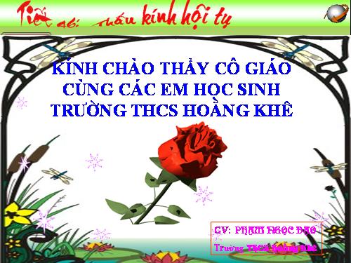 Bài 42. Thấu kính hội tụ