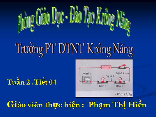 Bài 4. Đoạn mạch nối tiếp