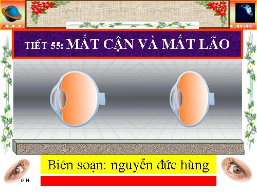 Bài 49. Mắt cận và mắt lão