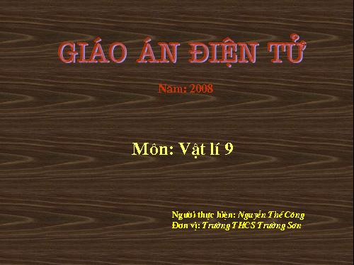 Bài 1. Sự phụ thuộc của cường độ dòng điện vào hiệu điện thế giữa hai đầu dây dẫn