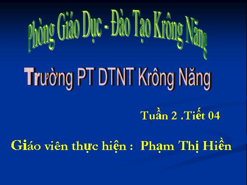 Bài 4. Đoạn mạch nối tiếp