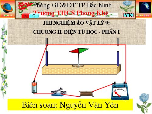 Thí nghiệm ảo Vật lý 9: Điện từ học P1