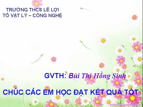 Bài 47. Sự tạo ảnh trong máy ảnh