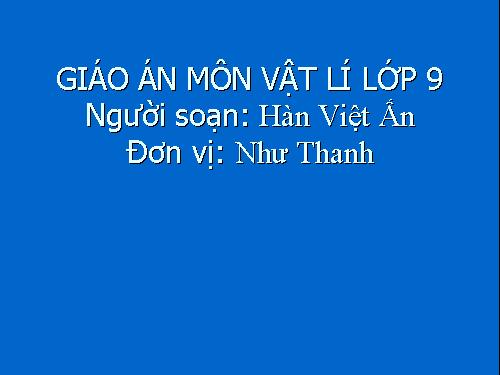 Bài 39. Tổng kết chuơng II : Điện từ học