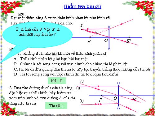 Bài 45. Ảnh của một vật tạo bởi thấu kính phân kì