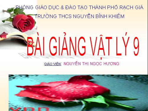 Bài 31. Hiện tượng cảm ứng điện từ