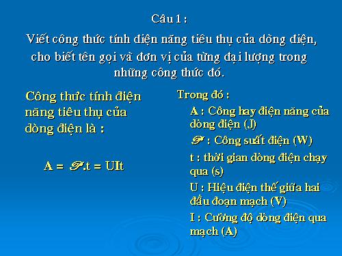 Bài 16. Định luật Jun - Len-xơ