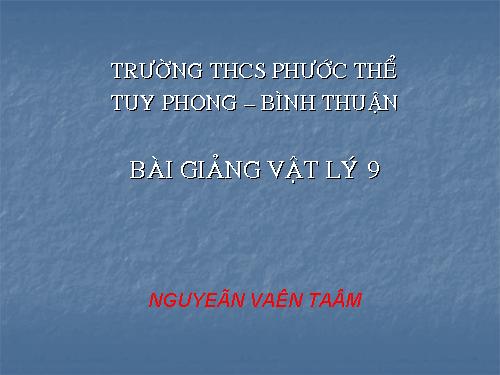 Bài 4. Đoạn mạch nối tiếp