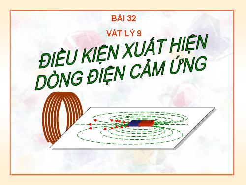 Bài 32. Điều kiện xuất hiện dòng điện cảm ứng