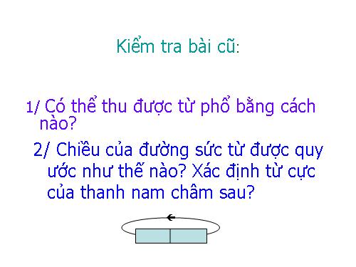 Bài 24. Từ trường của ống dây có dòng điện chạy qua