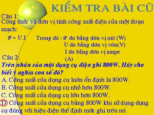 Bài 13. Điện năng - Công của dòng điện