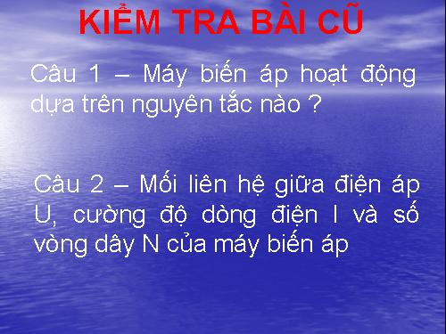 Bài 34. Máy phát điện xoay chiều