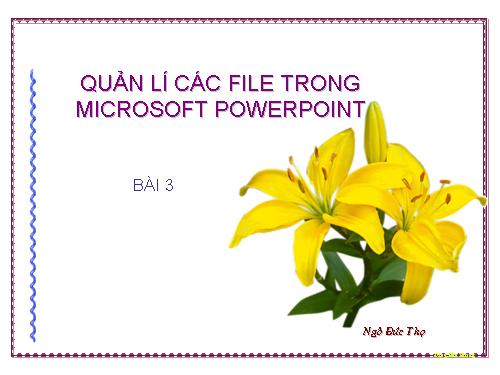 quan li cac phai trong powerpoint