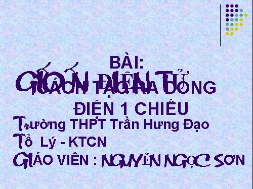 Bài 28. Động cơ điện một chiều