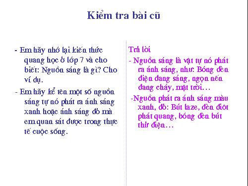 Bài 52. Ánh sáng trắng và ánh sáng màu