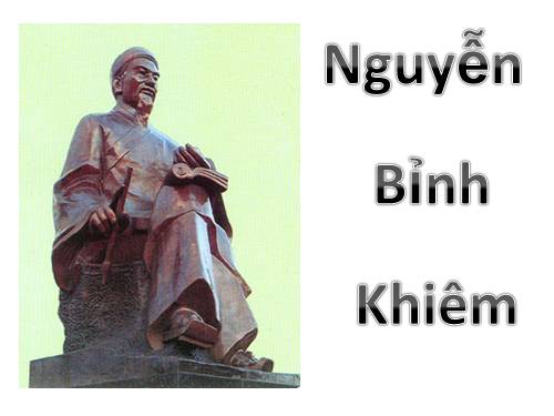 Nguyễn Bỉnh Khiêm