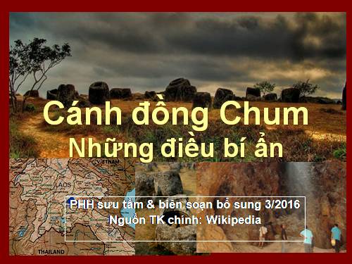 Cánh đồng chum-bí ẩn