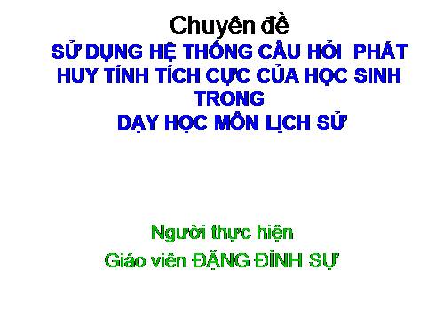 Chuyên đề