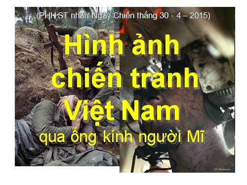 Những bức ảnh chiến tranh VN từ Mĩ