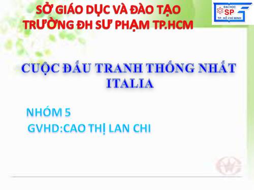 cuộc đấu tranh thống nhất nước Ý