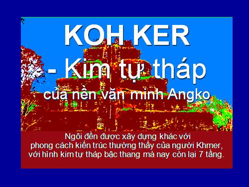 Kim tự tháp của nền văn minh Angko