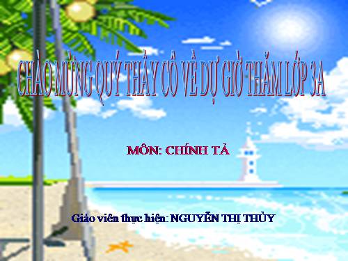bài chính tả nhớ viết Tiếng ru lớp 3