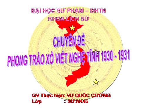 PT Xô viết Nghệ Tĩnh 30-31