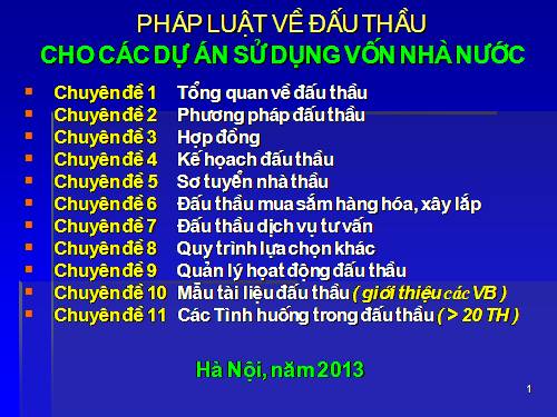 Bồi dưỡng HTĐT1